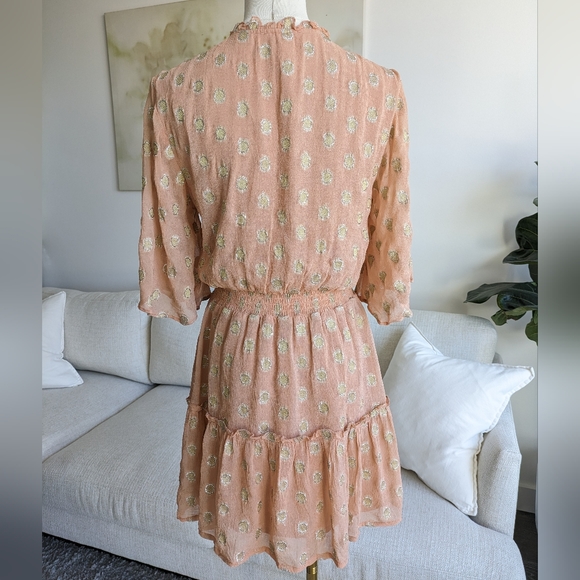 Raga Kenna Metallic-Dot Dress - Picture 3 of 9